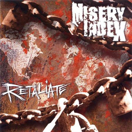 MISERY INDEX - Retaliate cover 