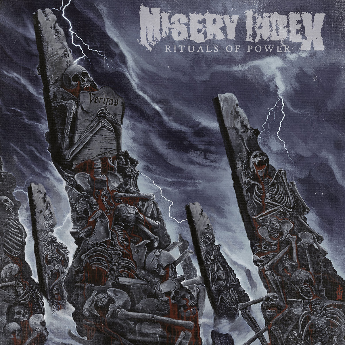 MISERY INDEX - Rituals Of Power cover 
