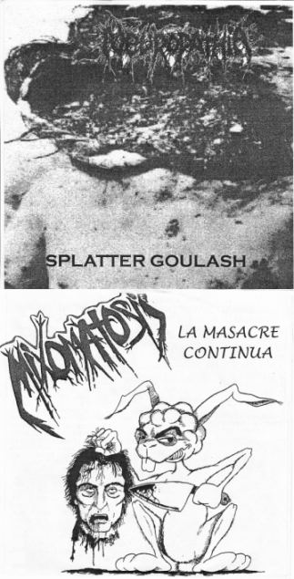 MIXOMATOSIS - Splatter Goulash / La masacre continua cover 