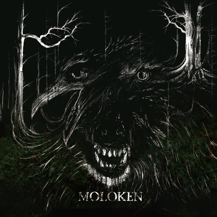 MOLOKEN - We All Face The Dark Alone cover 
