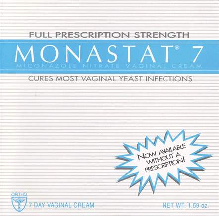 MONASTAT 7 - Now Available Without a Prescription cover 