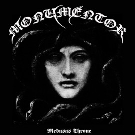 MONUMENTOR - Medusa's Throne cover 