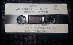 MORDOR - Labyrinths of Horror cover 