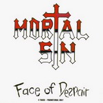 MORTAL SIN - Face of Despair cover 