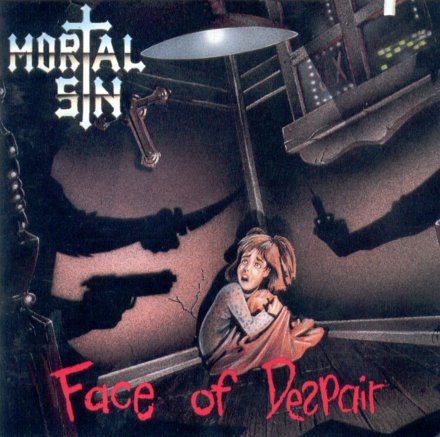 MORTAL SIN - Face of Despair cover 