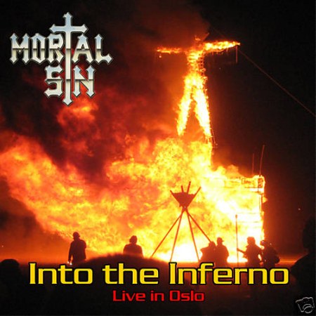 MORTAL SIN - Into the inferno: Live in Oslo cover 