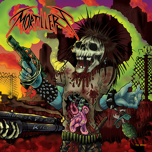 MORTILLERY - Murder Death Kill cover 