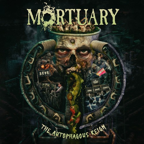 MORTUARY - The Autophagous Reign cover 