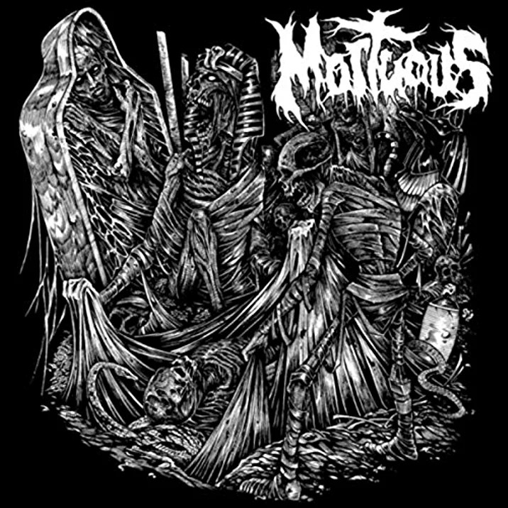 MORTUOUS - Desiccated cover 