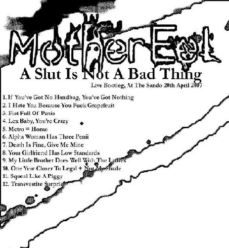 MOTHER EEL - A Slut Is Not A Bad Thing cover 
