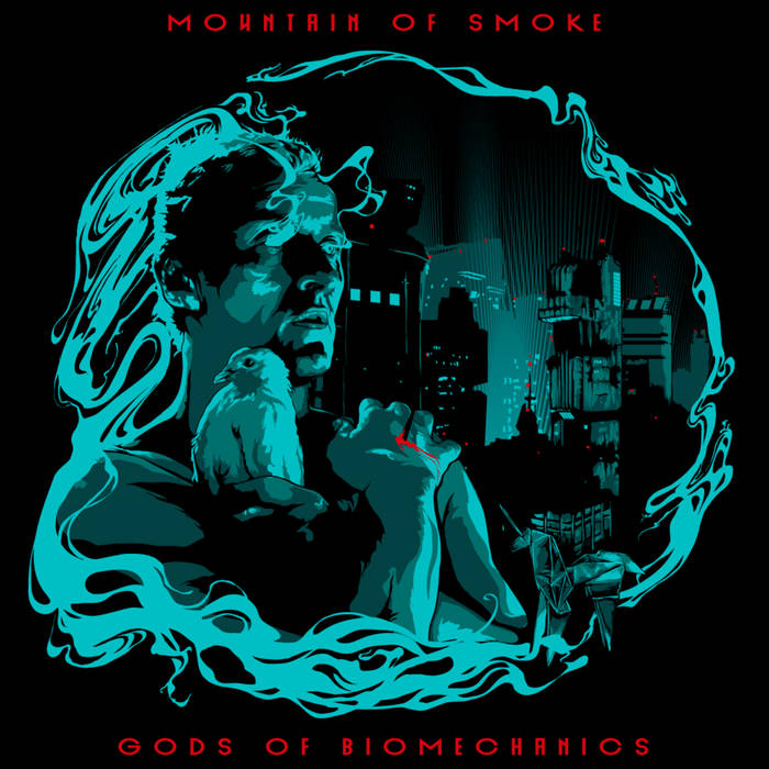MOUNTAIN OF SMOKE - Gods Of Biomechanics cover 
