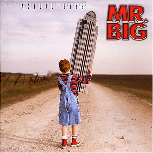 MR. BIG - Actual Size cover 