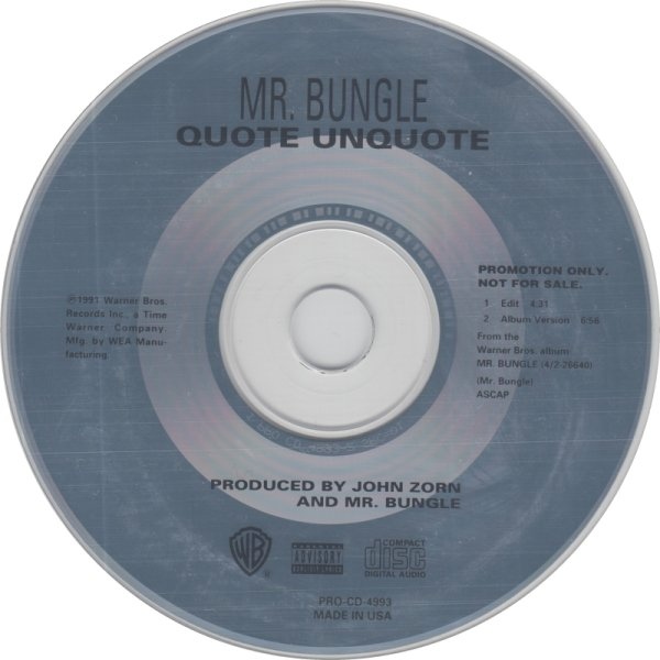 MR. BUNGLE - Quote Unquote cover 