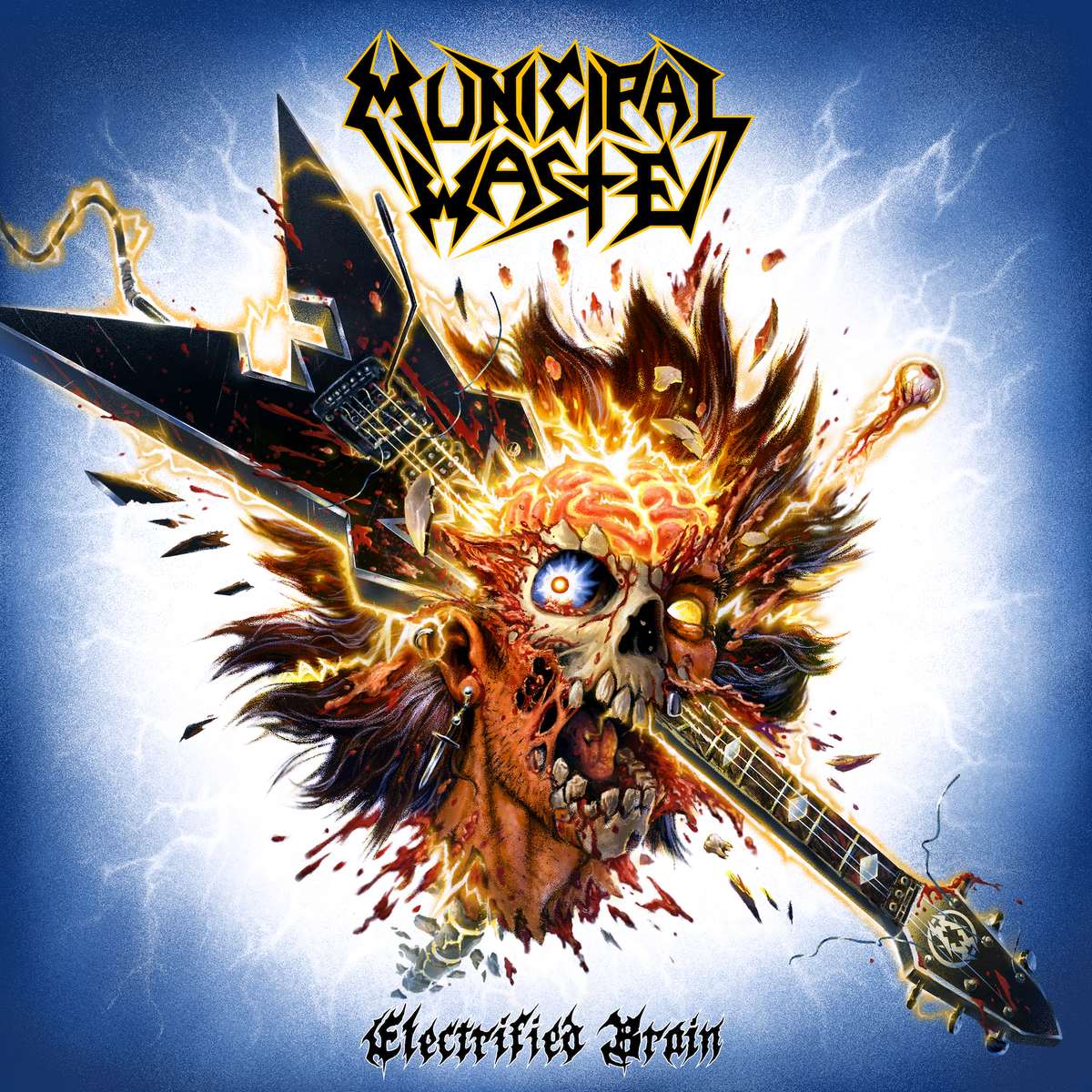 MUNICIPAL WASTE - Electrified Brain cover 