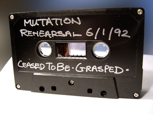 MUTATION - Rehearsal 6/1/92 cover 