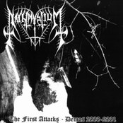 NACHTMYSTIUM - The First Attacks: Demos 2000-2001 cover 