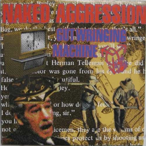 NAKED AGGRESSION - Gut Wringing Machine cover 