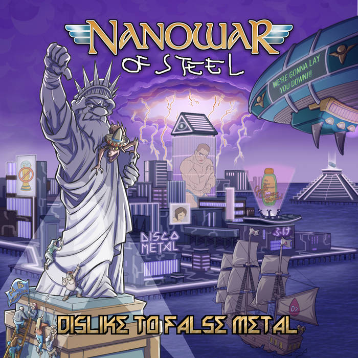 NANOWAR OF STEEL - Dislike to False Metal cover 