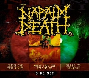 NAPALM DEATH - Inside the Torn Apart / Words from the Exit Wound / Breed to Breathe cover 