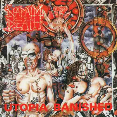 NAPALM DEATH - Utopia Banished cover 