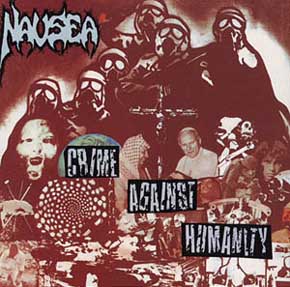 NAUSEA - Crime Against Humanity cover 