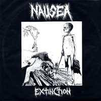 NAUSEA - Extinction cover 
