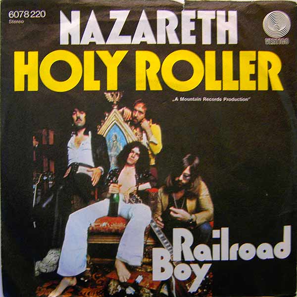 NAZARETH - Holy Roller cover 