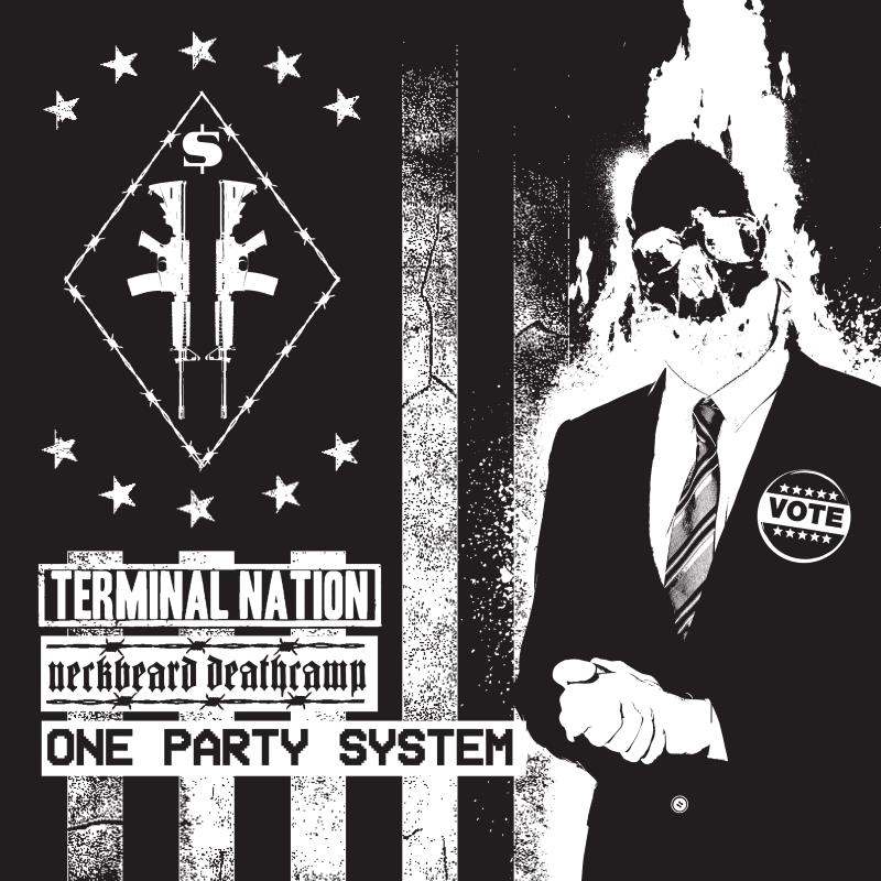 NECKBEARD DEATHCAMP - One Party System cover 