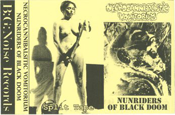 NECROCANNIBALISTIC VOMITORIUM - Foul Stench Of Dying Nuns - Demo 1 / Promo 2002 cover 