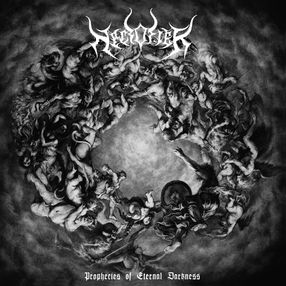 NECROFIER - Prophecies of Eternal Darkness cover 