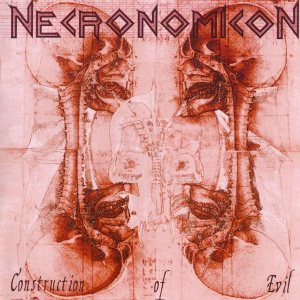 NECRONOMICON (BW) - Construction of Evil cover 