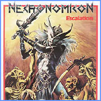 NECRONOMICON (BW) - Escalation cover 