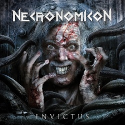 NECRONOMICON (BW) - Invictus cover 
