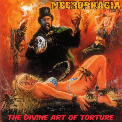 NECROPHAGIA - The Divine Art of Torture cover 