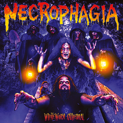 NECROPHAGIA - WhiteWorm Cathedral cover 