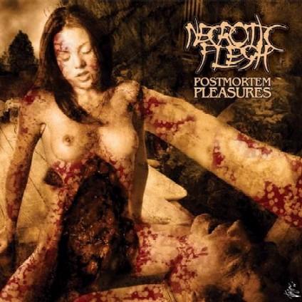 NECROTIC FLESH - Postmortem Pleasures cover 