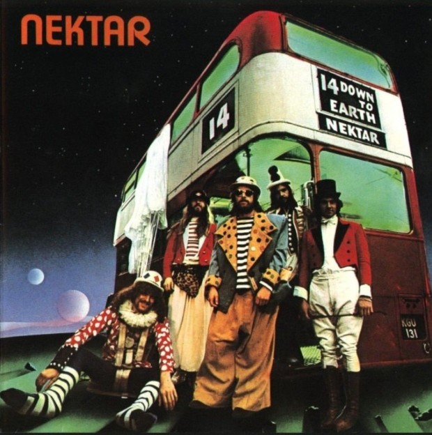 NEKTAR - Down to Earth cover 
