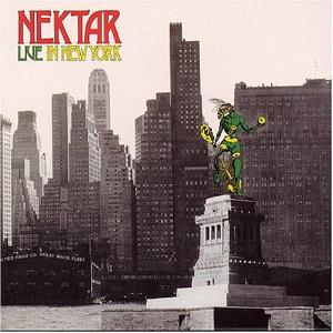 NEKTAR - NEKTAR - LIVE IN NEW YORK cover 