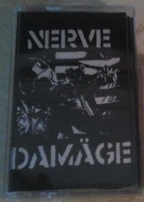 NERVE DAMAGE - Demo cover 