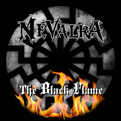 NEVALRA - The Black Flame cover 
