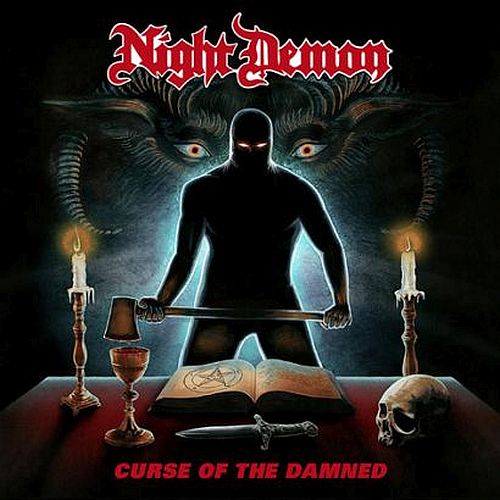 NIGHT DEMON - Curse of the Damned cover 