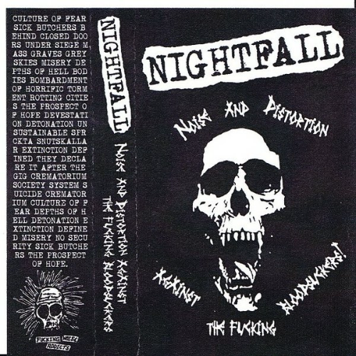 NIGHTFALL (PA) - Noise And Distortion Against The Fucking Bloodsuckers! cover 