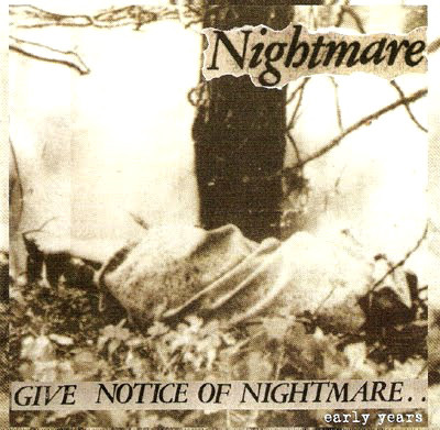 NIGHTMARE (OSAKA) - Early Years cover 