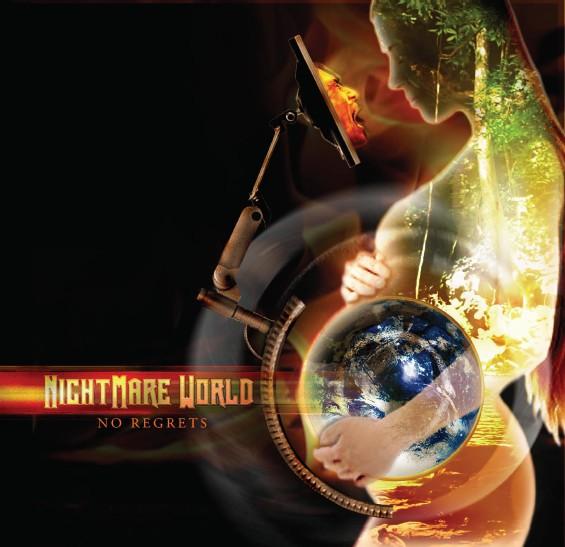 NIGHTMARE WORLD - No Regrets cover 