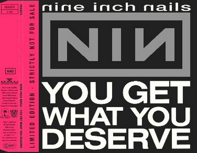 NINE INCH NAILS - You Get What You Deserve cover 