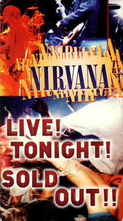 NIRVANA - Live! Tonight! Sold Out!! cover 
