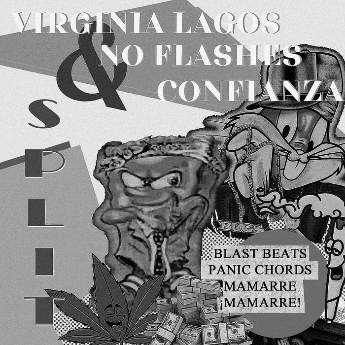 NO FLASHES CONFIANZA - Split - Virginia Lagos & No Flashes Confianza cover 