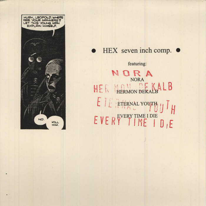 NORA - HEX Seven Inch Comp. cover 