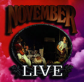 NOVEMBER - November Live cover 