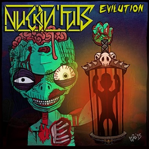 NUCKIN’ FUTS - Evilution cover 